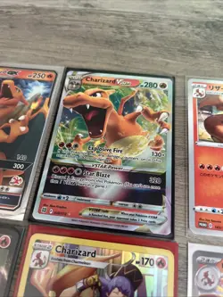 Pokemon TCG Charizard Lot Of 8 English and Japanese NM - Image 4
