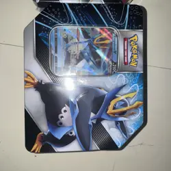 Pokemon Tyranitar and Empoleon V Striker Tins Factory Sealed - Image 3