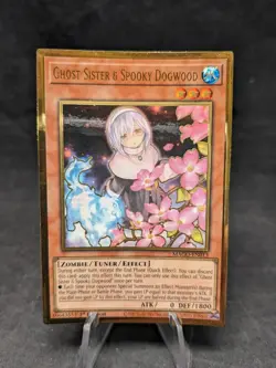 Ghost Sister & Spooky Dogwood -MAGO-EN013 -Yugioh- Maximum Gold -MISPRINT -NM -B - Image 1