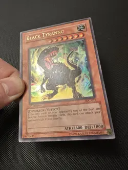 YuGiOh Black Tyranno IOC-075 1st Edition Ultra Rare NA English Vintage - Image 4