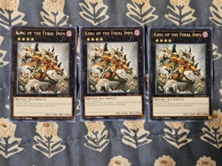 King of the Feral Imps x3 - ANGU-EN049 Rare 1st Edition Yugioh - Image 1