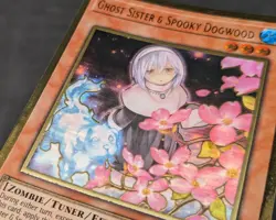 Ghost Sister & Spooky Dogwood -MAGO-EN013 -Yugioh- Maximum Gold -MISPRINT -NM -A - Image 2