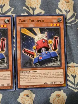 Card Trooper x3 - 1st Edition Rare AMDE-EN046 Yugioh - Image 4