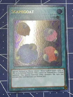 Yugioh Scapegoat MAMA-EN077 Magnificent Mavens 1st Edition Ultra Rare NM - Image 2
