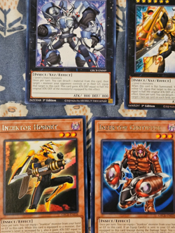 Inzektor Hornet, centipede, hopper, stag, beetle, Ladybug, Sword GRCR Yugioh - Image 3