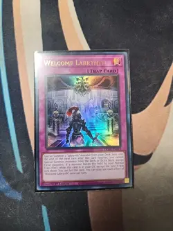 WELCOME LABRYNTH TAMA-EN023 Ultra Rare 1st Ed NM Yugioh - Image 1