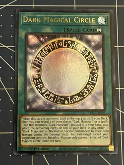 Yugioh Dark Magical Circle LDS3-EN093 Legendary Duelists: Season 3 1st Ed NM - Image 1