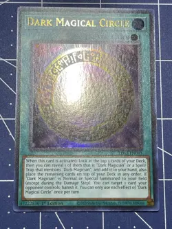 Yugioh Dark Magical Circle LDS3-EN093 Legendary Duelists: Season 3 1st Ed NM - Image 2