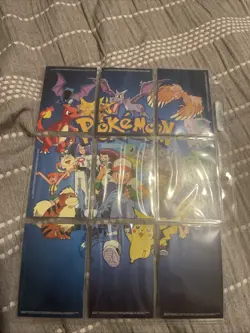 Complete TV5-TV1 Full Set Pokemon Topps Animation Edition Puzzle Card Check List - Image 3