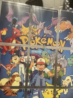 Complete TV5-TV1 Full Set Pokemon Topps Animation Edition Puzzle Card Check List - Image 4