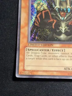 Lord Of D. BPT-004 Reverse Foil Misprint Yu-Gi-Oh Secret Rare Card Limited LP - Image 5