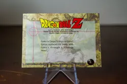 Dragon Ball Z 1999 Artbox JPP/Amada Card - #4 Goku/Captain Ginyu LP - Image 2