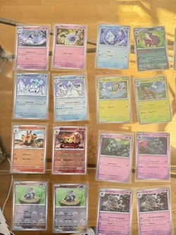 Pokemon TCG Black Bolt White Flare Reverse Pokeball Holo 28 Card Lot - Image 1