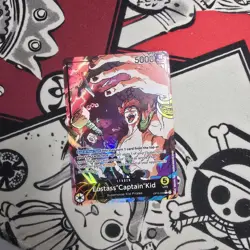 One Piece Card Game - Eustass Captain Kid OP10-099 Leader - Alt Art MINT - Image 1