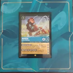 🦁 Mufasa - Ruler of Pride Rock ⛰🌞 150 NM Legendary Disney Lorcana TCG Card - Image 1