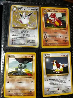 Vintage Pokemon Card Lot 44 Cards WOTC Era - 17 Holos + Japanese Base Set - Image 5