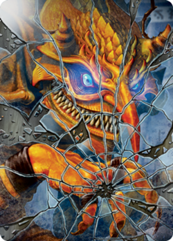 1x Art Series (64/81) - Reflection of Kiki-Jiki MTG Kamigawa: Neon Dynasty NM Ma - Image 1