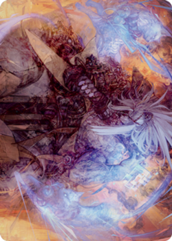 1x Art Series (74/81) - Satoru Umezawa MTG Kamigawa: Neon Dynasty NM Magic Regul - Image 1
