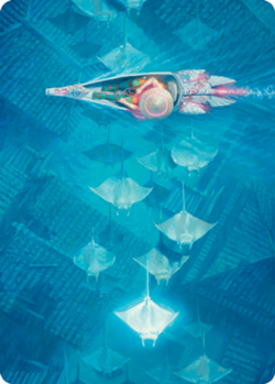 1x Art Series (43/81) - Discover the Impossible MTG Kamigawa: Neon Dynasty NM Ma - Image 1