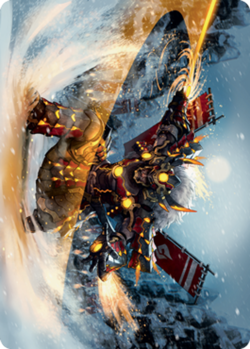 1x Art Series (67/81) - Asari Captain MTG Kamigawa: Neon Dynasty NM Magic Regula - Image 1