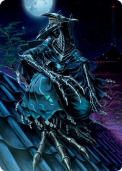 1x Art Series (52/81) - Jin-Gitaxias, Progress Tyrant MTG Kamigawa: Neon Dynasty - Image 1