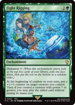 MTG Fight Rigging [FINAL FANTASY Commander] Near Mint Magic - Image 1