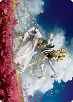 1x Art Series (33/81) - Myojin of Blooming Dawn MTG Kamigawa: Neon Dynasty NM Ma - Image 1