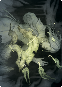 1x Art Series (21/81) - Careful Cultivation MTG Kamigawa: Neon Dynasty NM Magic - Image 1