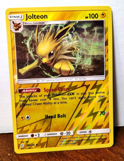 POKEMON JOLTEON 70/236 REVERSE HOLO COSMIC ECLIPSE NM NEAR MINT - Image 1