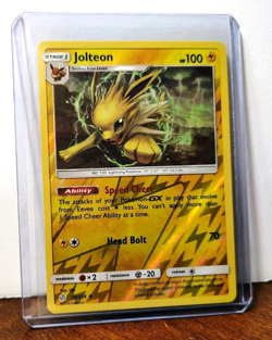 POKEMON JOLTEON 70/236 REVERSE HOLO COSMIC ECLIPSE NM NEAR MINT - Image 3