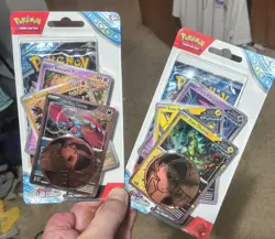 Stellar Crown - Premium Checklane Blister (Roaring Moon/Iron Thorns) Pokemon TCG - Image 1