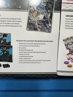 Pokemon Black Bolt and White Flare Elite Trainer Box ETB Set of 2,SEALED in hand - Image 4