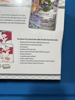 Pokemon Black Bolt and White Flare Elite Trainer Box ETB Set of 2,SEALED in hand - Image 5