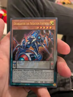 Yugioh Disablaster the Negation Fortress INFO-EN026 - Image 1