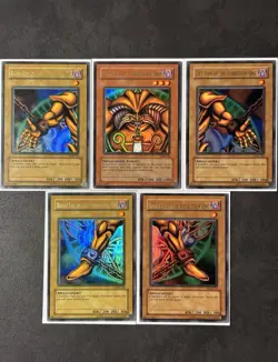 Yugioh! Wavy Exodia the Forbidden One LOB-124 | Wavy Unlim Set - Image 1