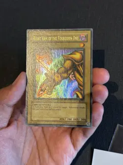 Yugioh! Wavy Exodia the Forbidden One LOB-124 | Wavy Unlim Set - Image 4
