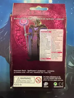 Spellcasters Judgment Structure Deck Sealed 1st Edition Yugioh (DAMAGED BOX) - Image 3