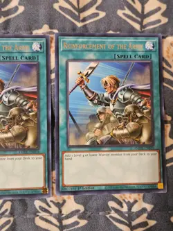 Reinforcement of the Army x3 - AMDE-EN039 Rare 1st Edition Playset Yugioh - Image 4