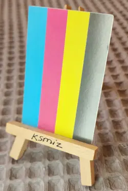 Konami Yu-Gi-Oh! TCG CMYK Color Test Print Error Card LP YuGiOh - Image 3