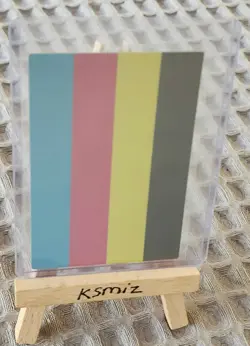 Konami Yu-Gi-Oh! TCG CMYK Color Test Print Error Card LP YuGiOh - Image 4