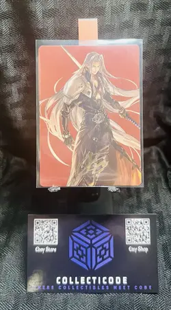 Sephiroth, Fabled SOLDIER Art Card (Gold-Stamped Signature) 44/53 Near Mint - Image 1
