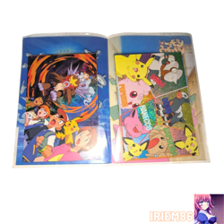 Set 6 Pikachu Holo Pokemon Post Card Mobie Vintage Nintendo Bandai Japanese - Image 1