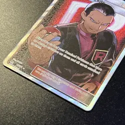 Giovanni's Exile Full Art 67/68 Hidden Fates Holo Pokemon Card Near Mint NM/M - Image 5