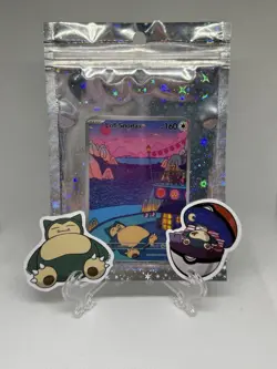 Pokemon Lofi Snorlax Full Art - Pokemon Card Collectable Gift - Image 2