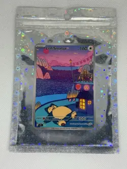 Pokemon Lofi Snorlax Full Art - Pokemon Card Collectable Gift - Image 3