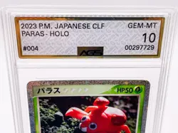 2023 Paras 004/034 Trading Card Game Classic Holo CLF (Japanese) GEM MINT 10 AGS - Image 5