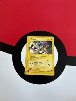 Pokemon TCG Raikou. Good Condition Holo Rare Card 28/144 - Image 1