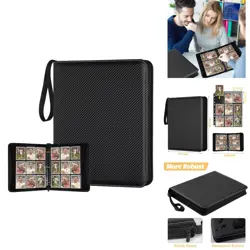 Compact 9 Pocket Card Binder for Kids - Perfect for Sports & Trading Cards - Image 1