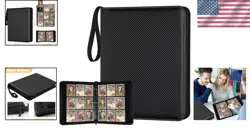 Compact 9 Pocket Card Binder for Kids - Perfect for Sports & Trading Cards - Image 2
