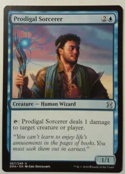Prodigal Sorcerer *Uncommon* Magic MtG x1 Eternal Masters SP - Image 1